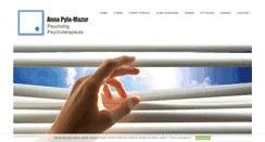 Desktop Screenshot of annapylamazur.pl